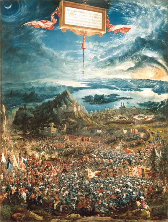Albrecht Altdorfer Alexander's Victory (mk08) oil painting image